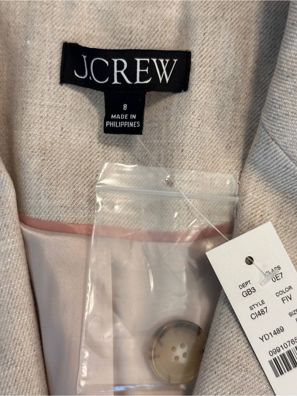 J. Crew Alexandra blazer in stretch linen blend - Picture 10 of 15
